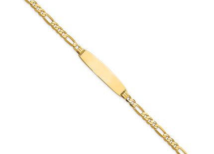 14k Yellow Gold Chain Bracelets Style LID108 - Classique Jewelry Inc.