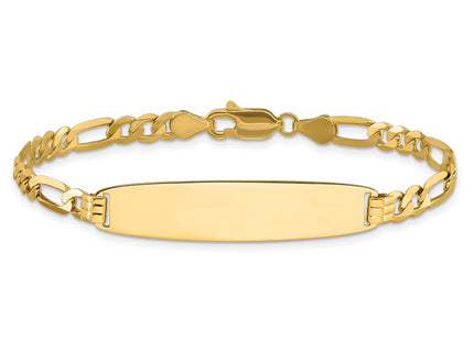 14k Yellow Gold Chain Bracelets Style LID108 - Classique Jewelry Inc.