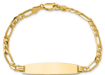 14k Yellow Gold Chain Bracelets Style LID108 - Classique Jewelry Inc.