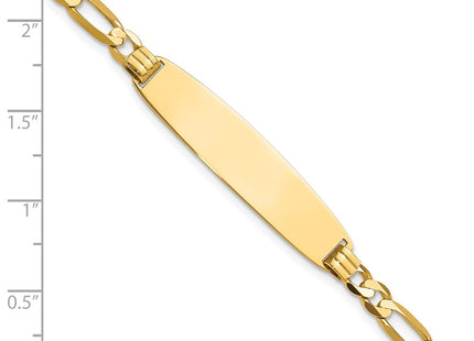14k Yellow Gold Chain Bracelets Style LID108 - Classique Jewelry Inc.