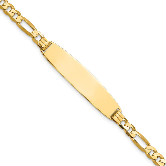 14k Yellow Gold Chain Bracelets Style LID108 - Classique Jewelry Inc.