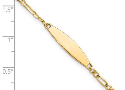 14k Yellow Gold Chain Bracelets Style LID110 - Classique Jewelry Inc.