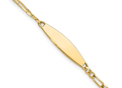 14k Yellow Gold Chain Bracelets Style LID110 - Classique Jewelry Inc.