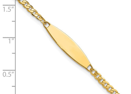14k Yellow Gold Chain Bracelets Style LID111 - Classique Jewelry Inc.