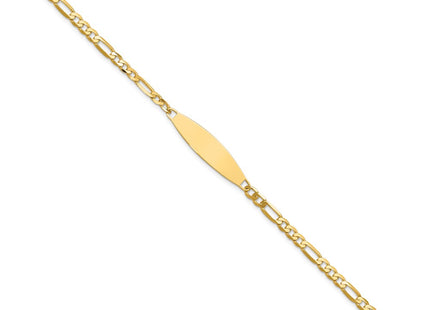 14k Yellow Gold Chain Bracelets Style LID112 - Classique Jewelry Inc.