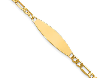14k Yellow Gold Chain Bracelets Style LID112 - Classique Jewelry Inc.