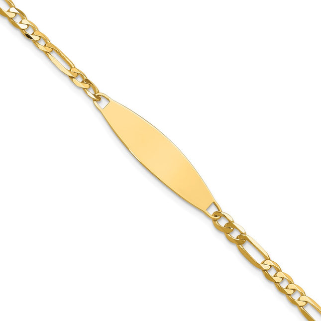 14k Yellow Gold Chain Bracelets Style LID112 - Classique Jewelry Inc.