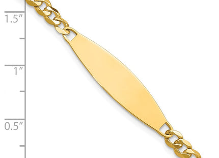 14k Yellow Gold Chain Bracelets Style LID113 - Classique Jewelry Inc.