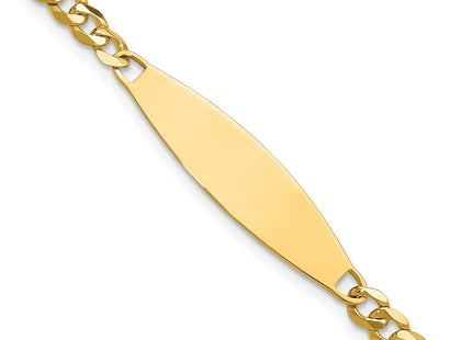 14k Yellow Gold Chain Bracelets Style LID113 - Classique Jewelry Inc.