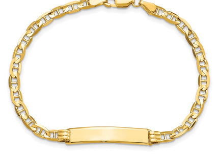 14k Yellow Gold Chain Bracelets Style LID60 - Classique Jewelry Inc.