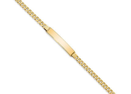 14k Yellow Gold Chain Bracelets Style LID62 - Classique Jewelry Inc.