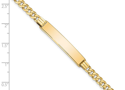 14k Yellow Gold Chain Bracelets Style LID62 - Classique Jewelry Inc.