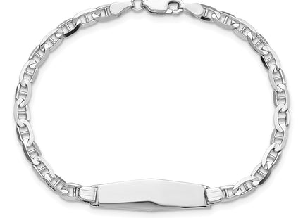 14k White Gold Chain Bracelets Style LID67CW - Classique Jewelry Inc.