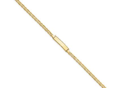 14k Yellow Gold Chain Bracelets Style LID68 - Classique Jewelry Inc.
