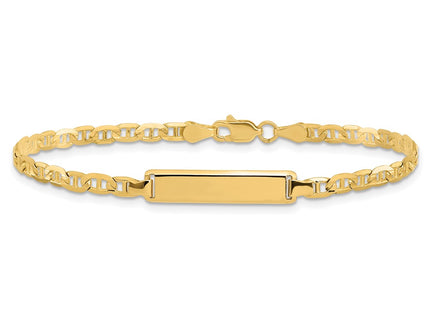 14k Yellow Gold Chain Bracelets Style LID68 - Classique Jewelry Inc.
