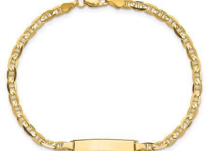 14k Yellow Gold Chain Bracelets Style LID68 - Classique Jewelry Inc.