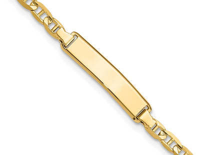14k Yellow Gold Chain Bracelets Style LID68 - Classique Jewelry Inc.