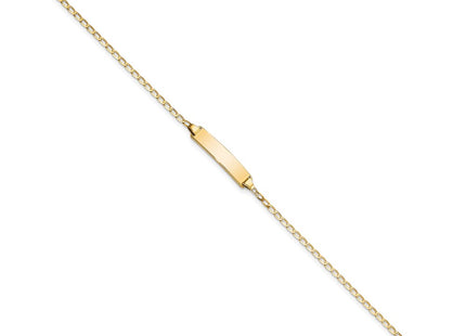 14k Yellow Gold Chain Bracelets Style LID69 - Classique Jewelry Inc.
