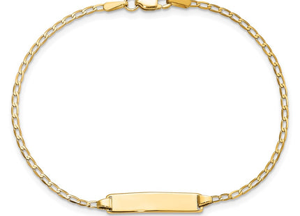 14k Yellow Gold Chain Bracelets Style LID69 - Classique Jewelry Inc.