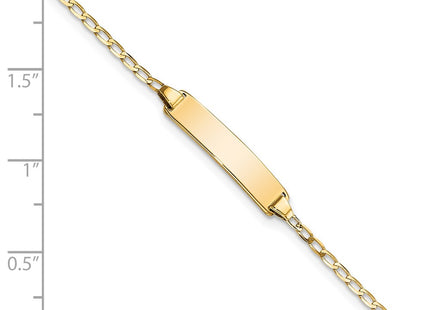 14k Yellow Gold Chain Bracelets Style LID69 - Classique Jewelry Inc.