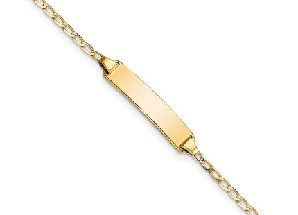 14k Yellow Gold Chain Bracelets Style LID69 - Classique Jewelry Inc.