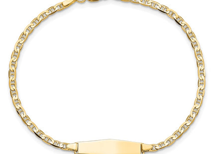 14k Yellow Gold Chain Bracelets Style LID71C - Classique Jewelry Inc.