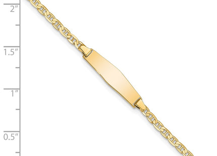 14k Yellow Gold Chain Bracelets Style LID71C - Classique Jewelry Inc.