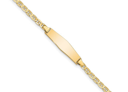 14k Yellow Gold Chain Bracelets Style LID71C - Classique Jewelry Inc.