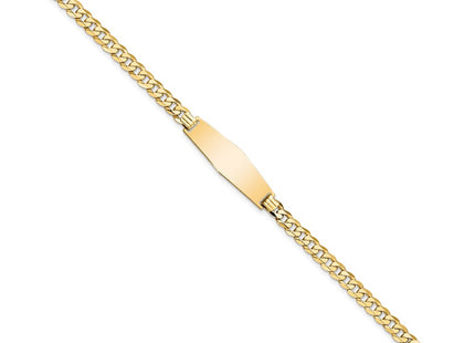14k Yellow Gold Chain Bracelets Style LID74C - Classique Jewelry Inc.