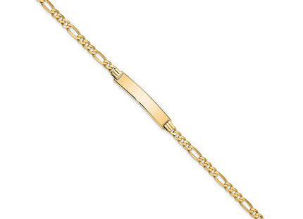 14k Yellow Gold Chain Bracelets Style LID75 - Classique Jewelry Inc.