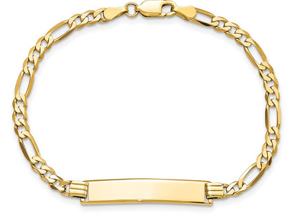 14k Yellow Gold Chain Bracelets Style LID75 - Classique Jewelry Inc.