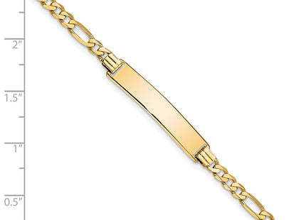 14k Yellow Gold Chain Bracelets Style LID75 - Classique Jewelry Inc.