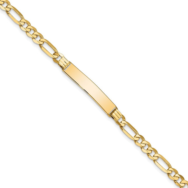 14k Yellow Gold Chain Bracelets Style LID76 - Classique Jewelry Inc.