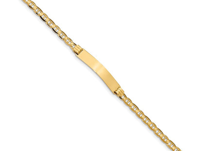 14k Yellow Gold Chain Bracelets Style LID77 - Classique Jewelry Inc.