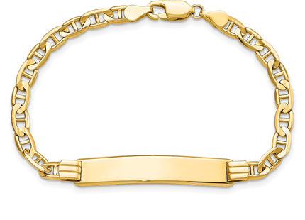 14k Yellow Gold Chain Bracelets Style LID77 - Classique Jewelry Inc.