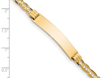 14k Yellow Gold Chain Bracelets Style LID77 - Classique Jewelry Inc.