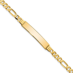 14k Yellow Gold Chain Bracelets Style LID78 - Classique Jewelry Inc.