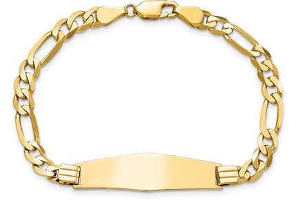 14k Yellow Gold Chain Bracelets Style LID78C - Classique Jewelry Inc.
