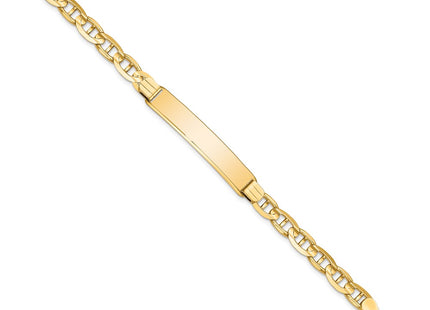 14k Yellow Gold Chain Bracelets Style LID79 - Classique Jewelry Inc.