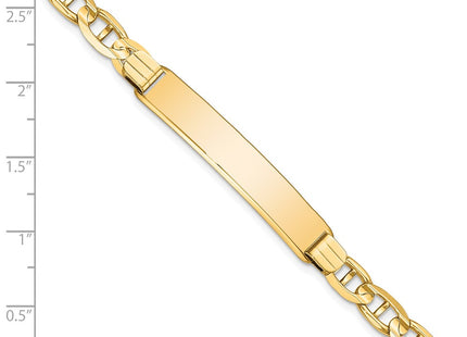 14k Yellow Gold Chain Bracelets Style LID79 - Classique Jewelry Inc.