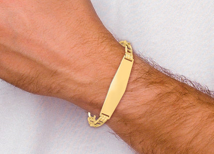 14k Yellow Gold Chain Bracelets Style LID79C - Classique Jewelry Inc.