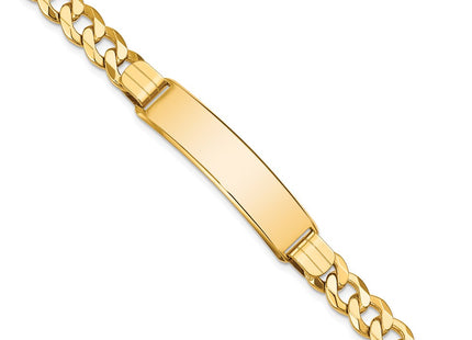 14k Yellow Gold Chain Bracelets Style LID80 - Classique Jewelry Inc.