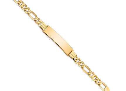 14k Yellow Gold Chain Bracelets Style LID81 - Classique Jewelry Inc.