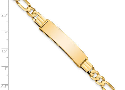 14k Yellow Gold Chain Bracelets Style LID81 - Classique Jewelry Inc.