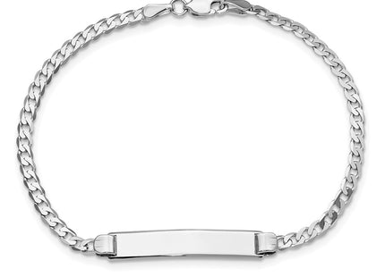 14k White Gold Chain Bracelets Style LID83W - Classique Jewelry Inc.