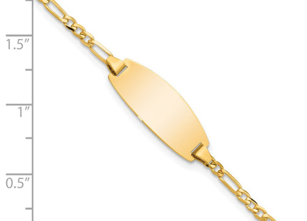 14k Yellow Gold Chain Bracelets Style LID84 - Classique Jewelry Inc.