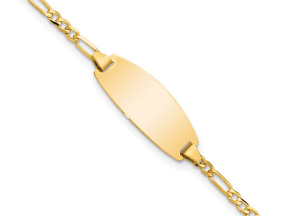 14k Yellow Gold Chain Bracelets Style LID84 - Classique Jewelry Inc.