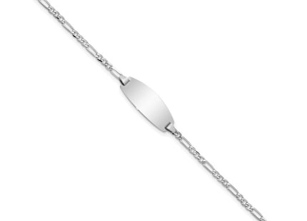 14k White Gold Chain Bracelets Style LID84W - Classique Jewelry Inc.