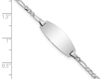 14k White Gold Chain Bracelets Style LID84W - Classique Jewelry Inc.