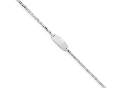 14k White Gold Chain Bracelets Style LID84W - Classique Jewelry Inc.